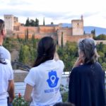 Increíbles vistas a la Alhambra desde la Mezquita del Albaicín