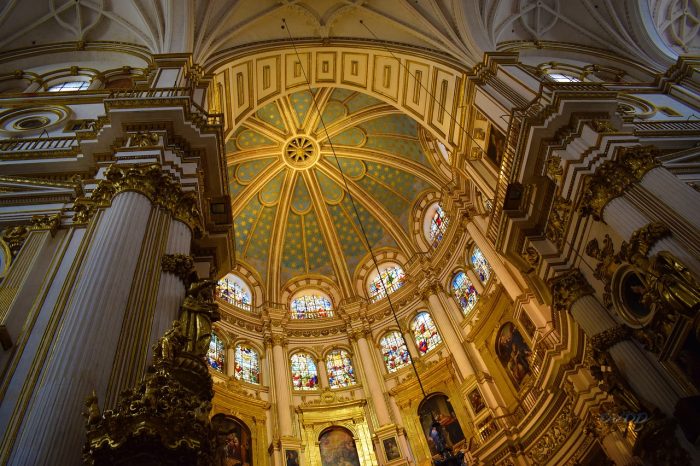 Granada-Cathedral-Ceilings